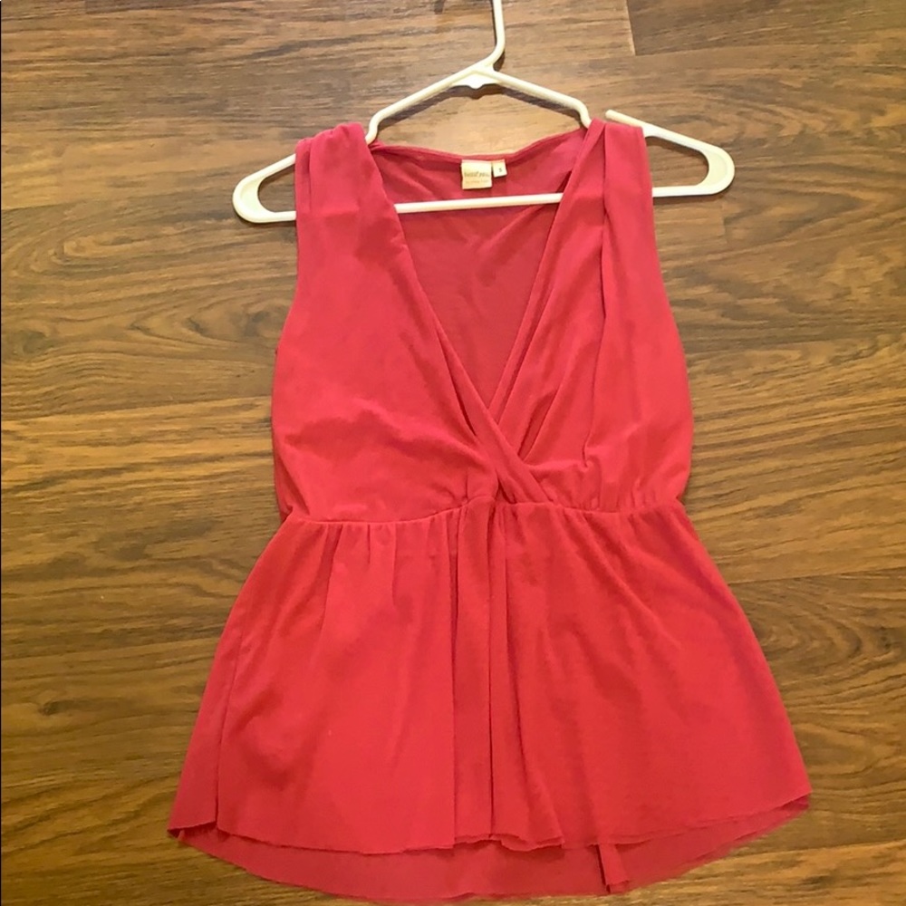 Tank top blouse